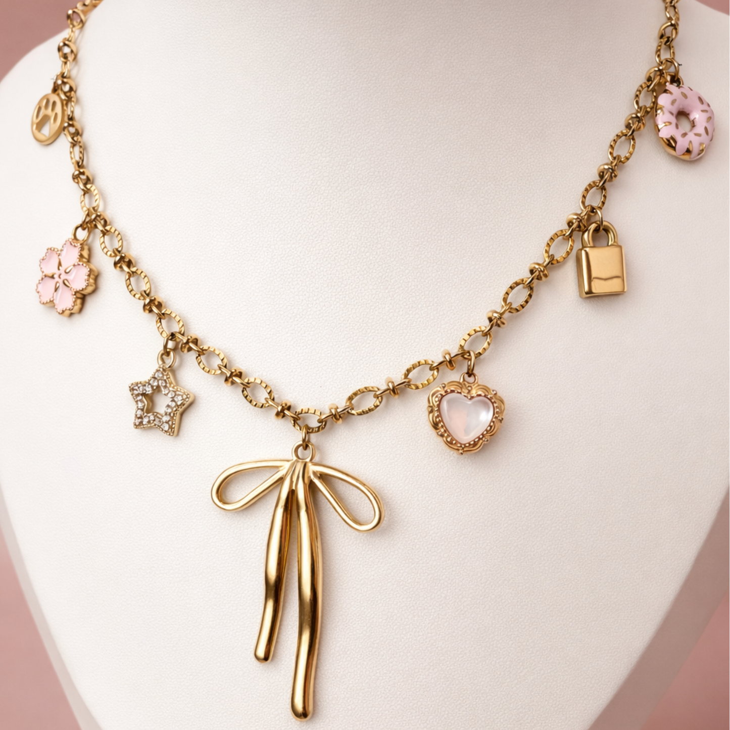 Soft Girl Charm Necklace