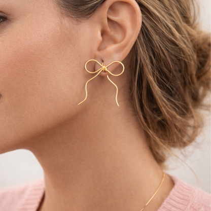 Bow Wire Earring