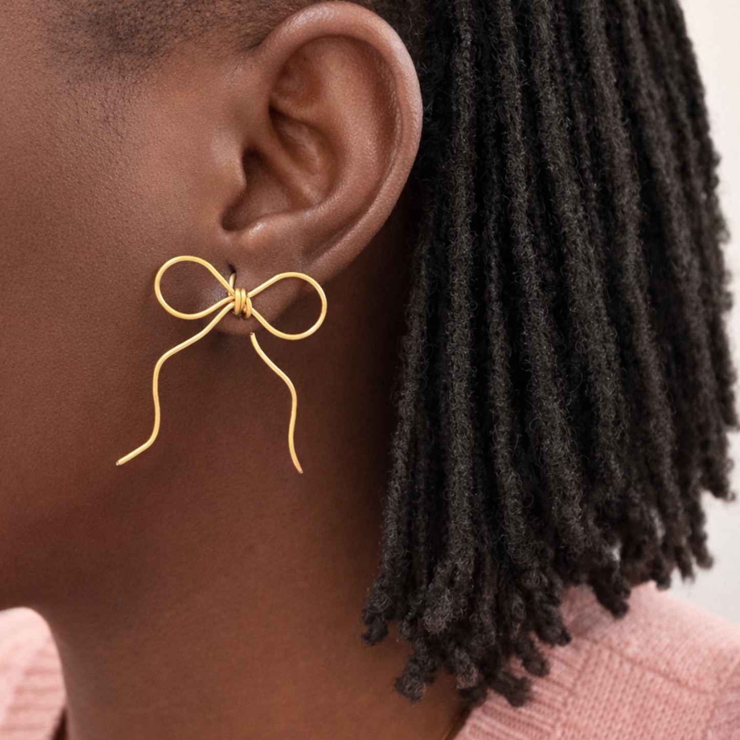 Bow Wire Earring