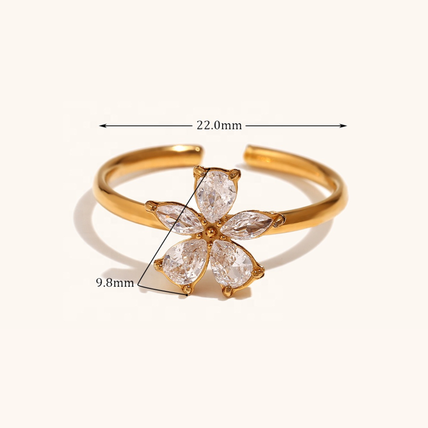 Becca Adjustable Ring