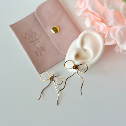 Bow Wire Earring