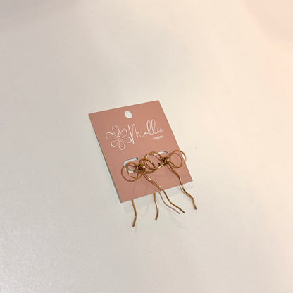 Bow Wire Earring