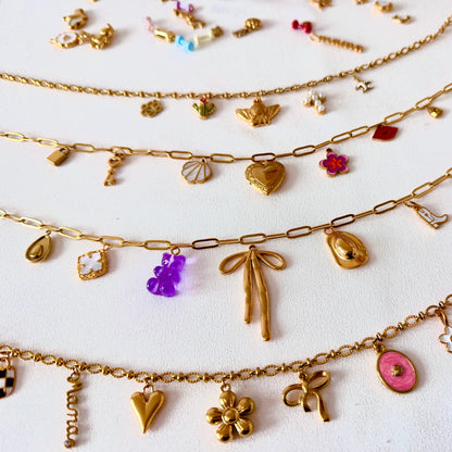 charm necklaces