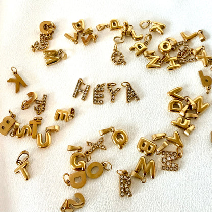 Initials Charms