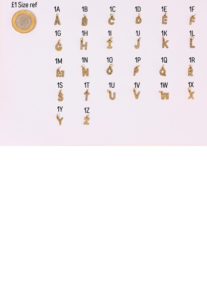Initials Charms