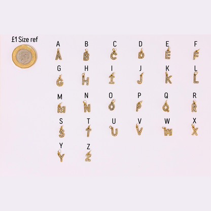 Initial Birth Stone Necklace