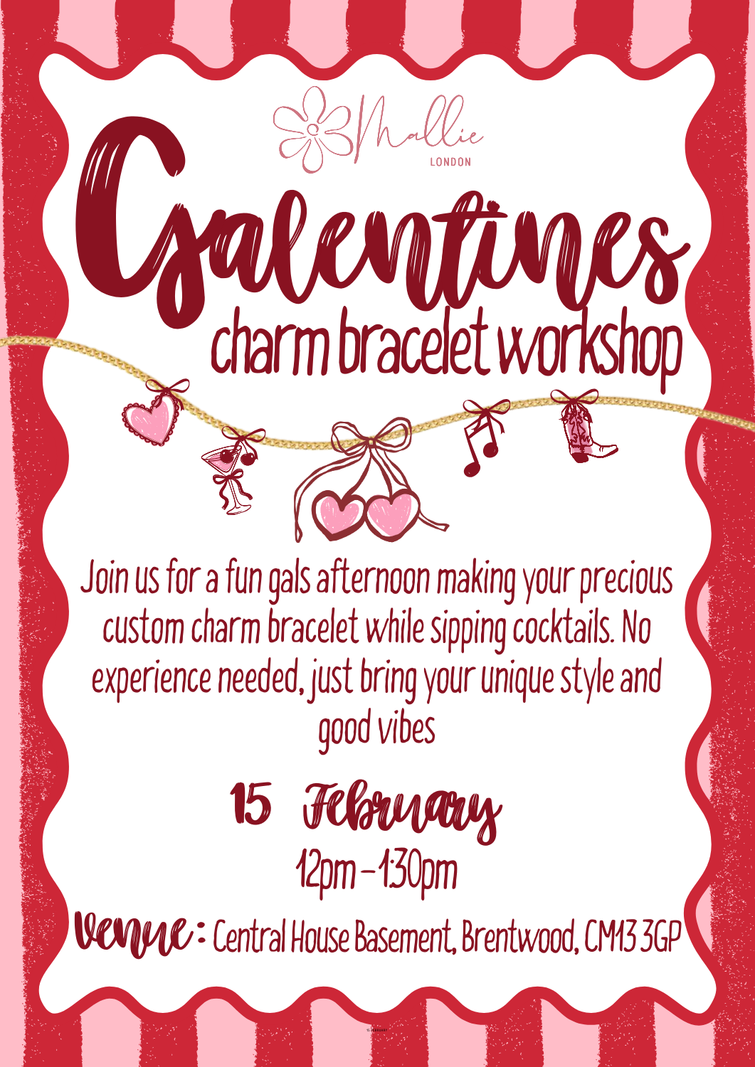 Galentine’s Charm Bracelet Workshop